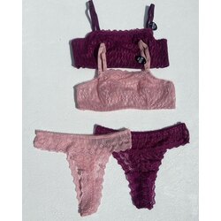 balenli Dolgusuz Bralet takım 