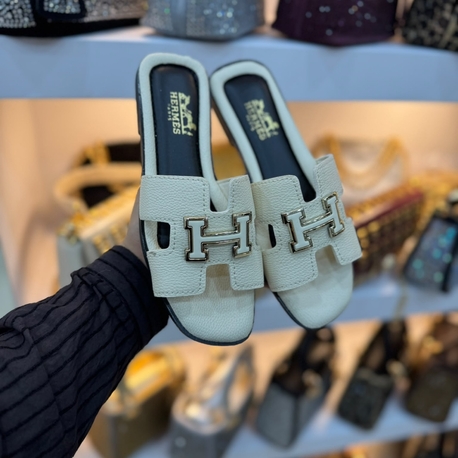 Hermes Düz taban terlik