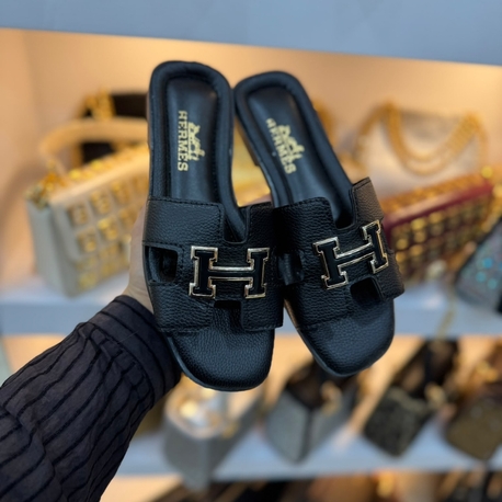 Hermes Düz taban terlik