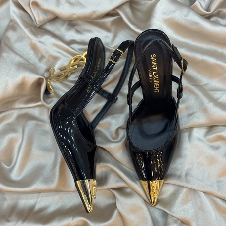 YSL ithal topuklu ayakkabı
