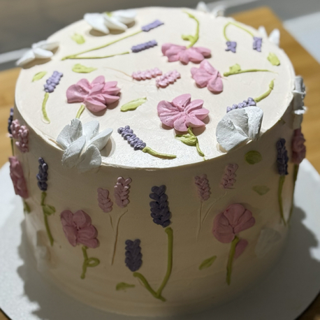 flower cake