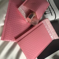Pembe Balonlu Zarf - 11x18 cm - 4 Adet