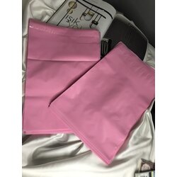 Pembe Kargo Poşeti - 24x30+5 cm (ince) - 20 Adet