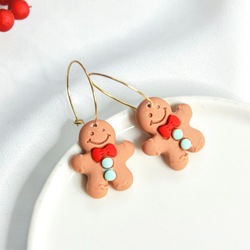 GingerBread. blue button