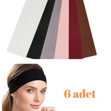 Berg Atelier - 6'lı Saç Bandı Paketi