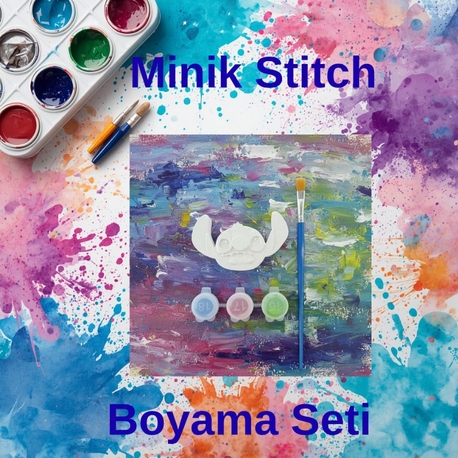 minik stitch boyama seti