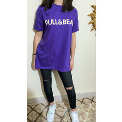 PUL&BEAR BASKILI TSHİRT 
