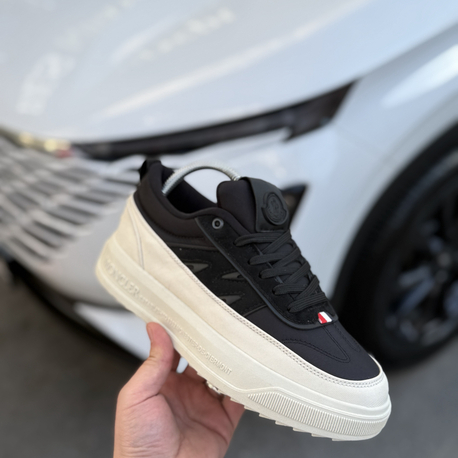Siyah bej ithal sneaker