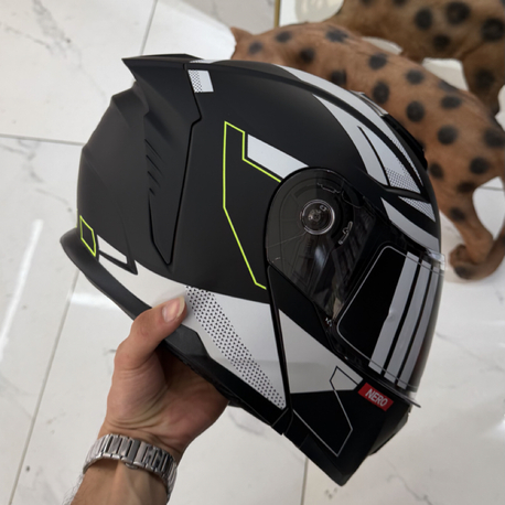 Nero Çene Açılır Ece/Dot Sertifkalı Kask