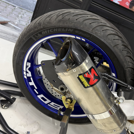 Yamaha Mt-09 Özel Tasarım Jant Şeridi