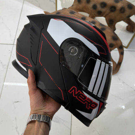 Nero Çene Açılır Ece/Dot Sertifkalı Kask