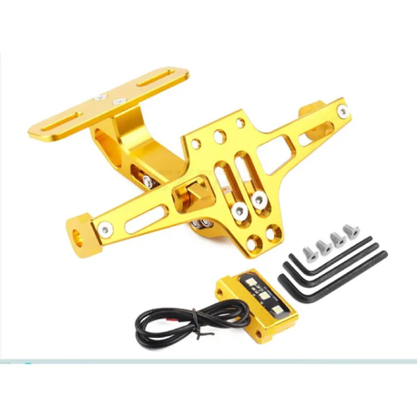 KISA PLAKALIK ÜNİVERSAL CNC ALİMİNYUM GOLD