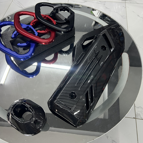 PCX KARBON EGZOZ KAPAĞI VE UCU