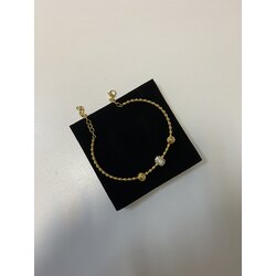 zirkon taşlı pandora bileklik çelik