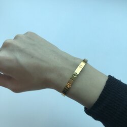 çelik cartier model kelepçe bileklik