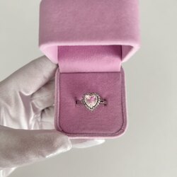 Ice Heart Ring