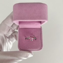 Crystal Heart Ring
