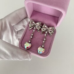 Ice Ribbon Earring