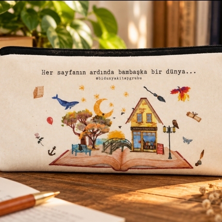 Bidünyakitap Bez Kalemlik 3