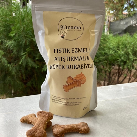 Sağlıklı Atıştırmalık Köpek Kurabiyesi 200 Gram