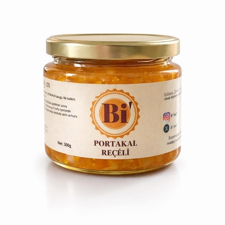 Portakal Reçeli (300 Gramlık Kavanoz)