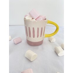 Sarı Kulplu Mug