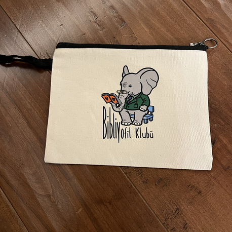 Bibliyofil klubü clutch çanta 