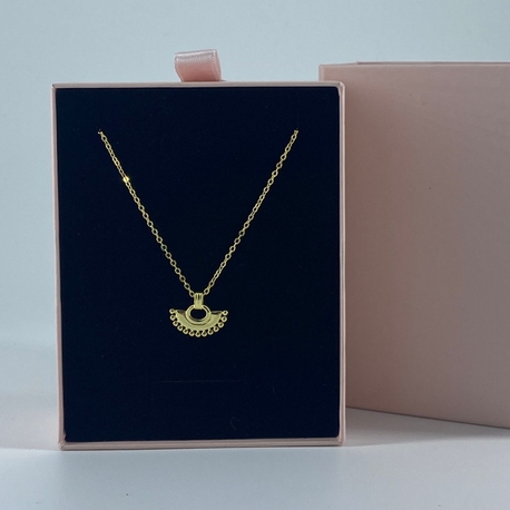 Gold Otantik Kolye | 925 Ayar Gümüş