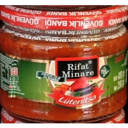 Rifat Minare Lutenitsa Kahvaltılık Sos-Net 290 gr