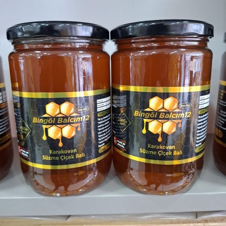 BİNGÖL KARAKOVAN YAYLA SÜZME BALI Net 850 gr.