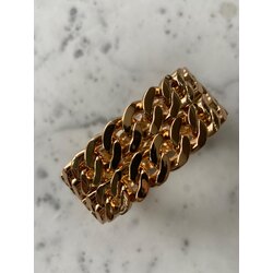 BiniBeca double chain cuff bracelet