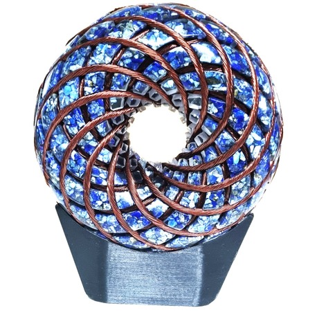 LAPİS ORGANİT epoksi döküm 15cm  PEMF 