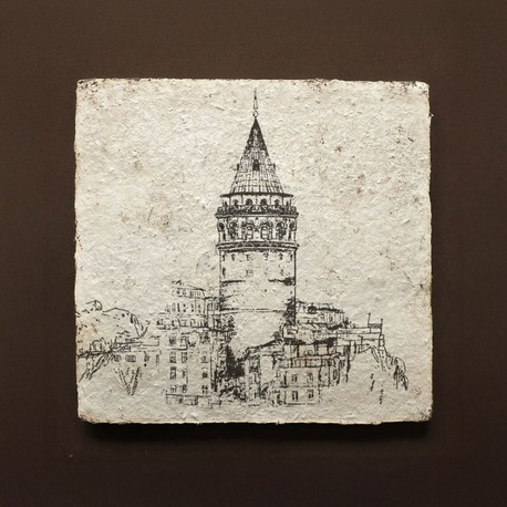 İstanbul Serisi / Galata Kulesi Paneli