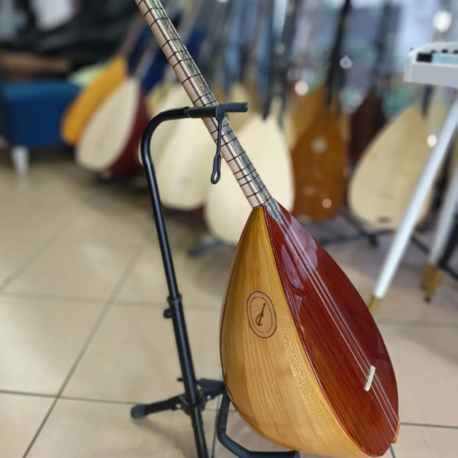 Özel Seri Kısa Sap Yaprak Dut Bağlama (soft kılıf, yedek tel, mızrap hediye)