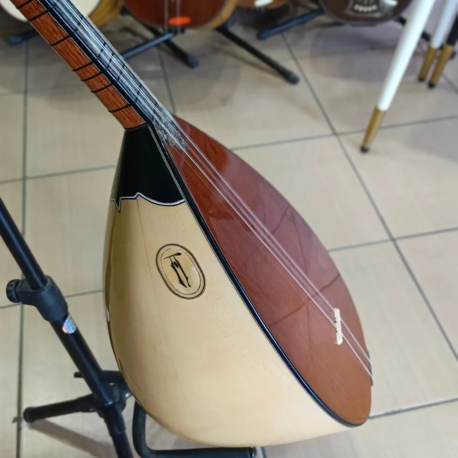 Kelebek Tekne Profesyonel Kısa Sap Bağlama (soft kılıf, yedek tel, mızrap hediye)