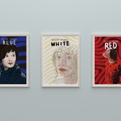 Three Colors - Üçlü Poster