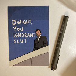 The Office - Kartpostal