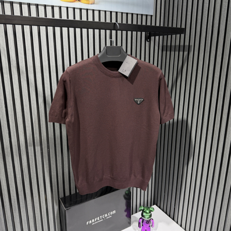 PRADA PREMİUM ÖRME TRİKO (KAHVERENGİ)