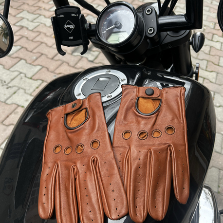 Delikli Sürücü Eldiveni (Unisex)