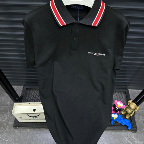 Tommy Hilfiger Siyah Polo Yaka