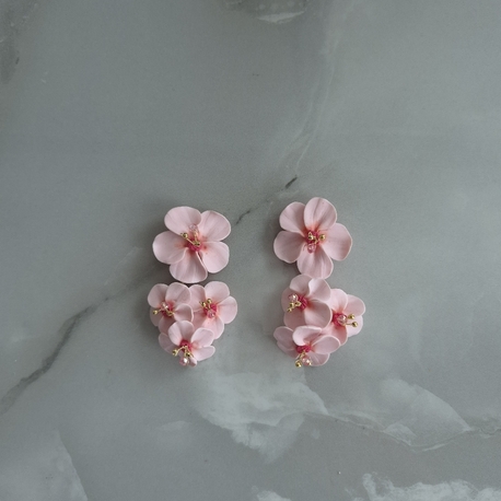 Sakura Küpe (ikili)