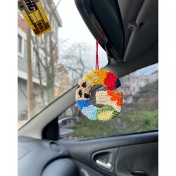 Harf dikiz aynası süsü