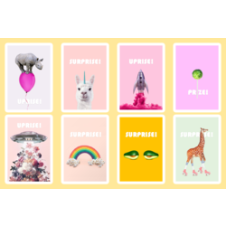 Surprise! 8'li Sticker Paketi