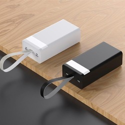 Link-Tech ST50 Aydınlatma Fenerli 50000 Mah Powerbank  Taşınabilir Şarj Cihazı