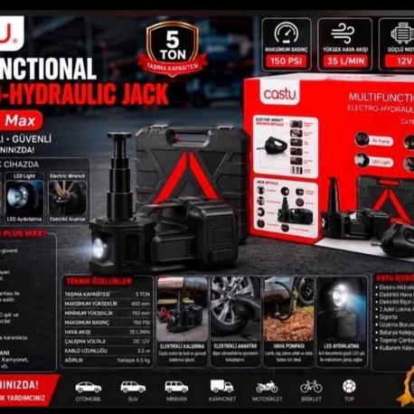 Castu Cs78 Plus Max Elektrikli Kriko
