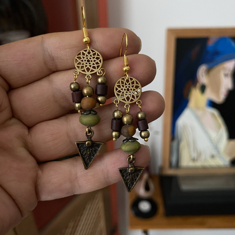 Düş Kapanı Otantik Küpe