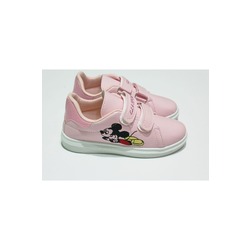 Mickey Mouse Baskılı Pembe Sneaker Ayakkabı