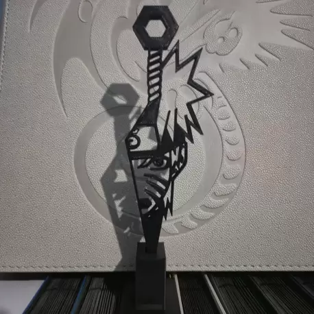 Naruto Kunai Silüet Masa Dekoru
