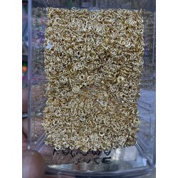 4 mm Gold kaplamalı halka 