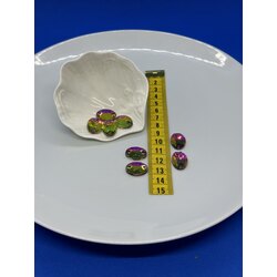 2 - 13x18mm DİKME OVAL CAM TAŞ